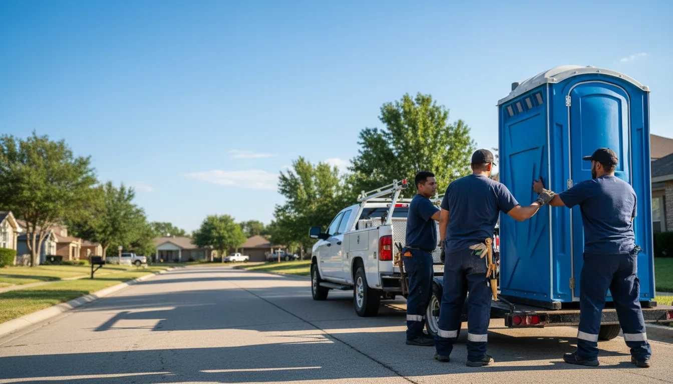 Portable Toilet Rental in Pierpont, OH near me